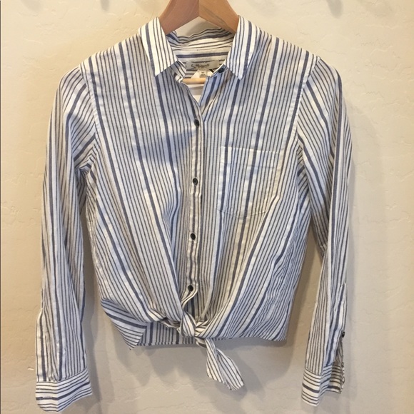 Madewell Tops - Madewell Striped Button Down